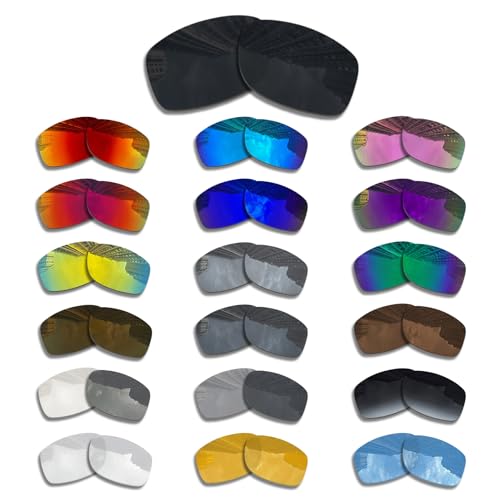 Image of Polarized Replacement Lens fit Oakley (4+1) 2 Fives Squared OO9238 /(AF OO9214 Sunglass-Anti-Scratch|Impact-Resistant