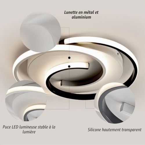 Éclairage de Plafond compatible avec HomeKit Alexa GoogleHome Matter
