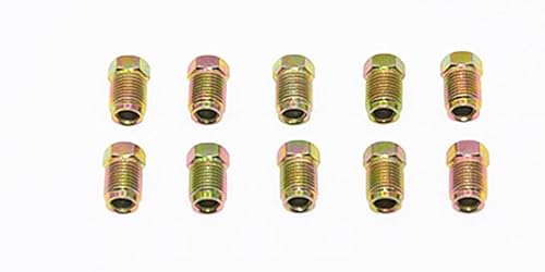 Metric Brake Line Invert Flare Fittings For 3/16" Tube. 10 X 1 Mm (Pack Of 10) #TOP2