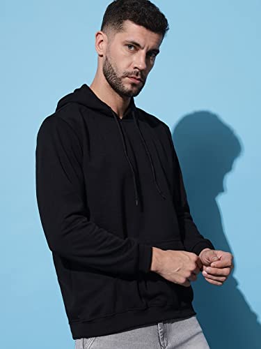 Image of Men's Cotton Blend Hooded Sweatshirt