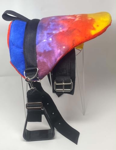 Party Ponies Miniature Horse/Small Pony Bareback PAD Saddle Painted