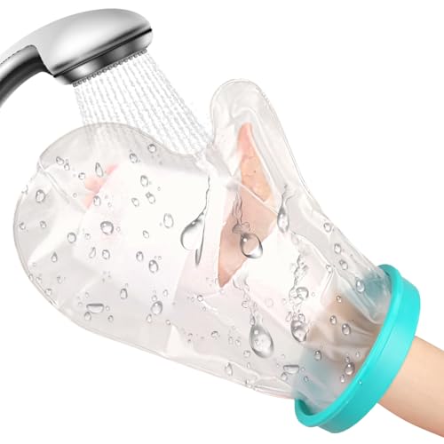 BORISCA Protector Escayola Pierna/Brazo Adulto Funda Escayola Piernas/Brazos, Funda Impermeable para Ducha Protectores de Escayole Cubre Brazi para Tatuaje, Vendajes, Heridas (Brazo)