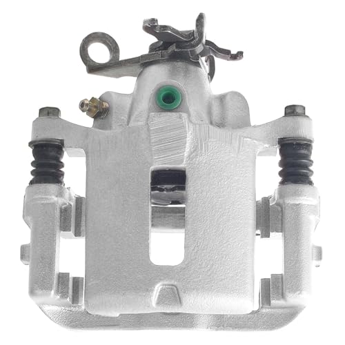 Image of Detroit Axle - Rear Right Brake Caliper for 2003-2006 Lincoln LS, Passenger | Side Disc Brake Caliper with Bracket 2004 2005 Replacement