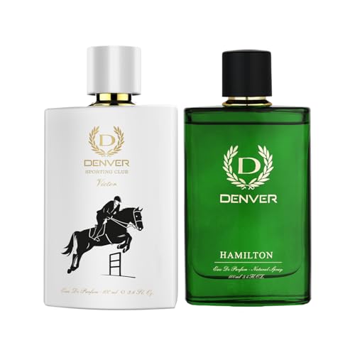 Image of Denver Hamilton & Victor Perfume For Men- 100 ML Each, Pack of 2|Long Lasting Perfume| Eau de Parfum