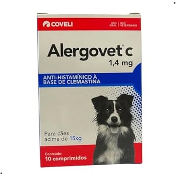 Coveli Alergovet C 1 4Mg Para Cães