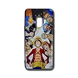 LLJIUJIU Anime One Piece Luffy Zoro Robin Nami Design TPU Phone Case for Samsung Galaxy S9