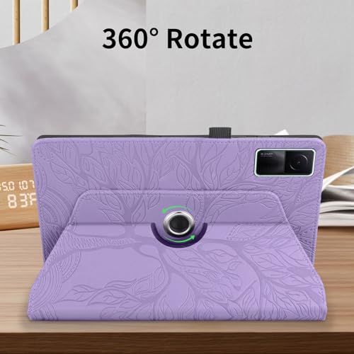 TEDTIKJT Rotating Case for Xiaomi Redmi Pad 10.61 Inch 2022 360 Degree Rotating Stand Protective Cover PU Leather Tablet Case for Xiaomi Redmi Pad 10.6 Flip Cover - Image 3