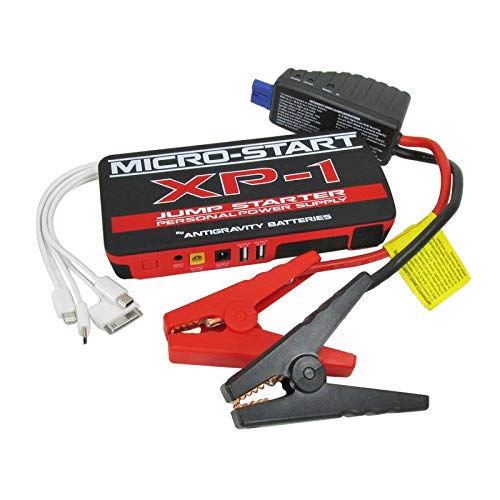 Antigravity XP-1 Micro Start - JUMPS A V8 - Personal Battery Jump Starter & Charger - Mini Portable Back Up Power Supply - Phone & Laptop Charger - Flashlight SOS WITH FULL ANTIGRAVITY WARRANTY