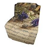 Installation facile : la housse de chaise simple est facile à installer, la housse de siège unique ne prend que quelques minutes pour s'adapter en toute sécurité sur votre canapé, sans outils.