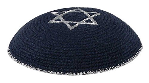 Zion Judaica Quality Knit Kippahs Bulk Packs Knitted Kippot and Single Hand-Knit Kippas Kipa Clips Included