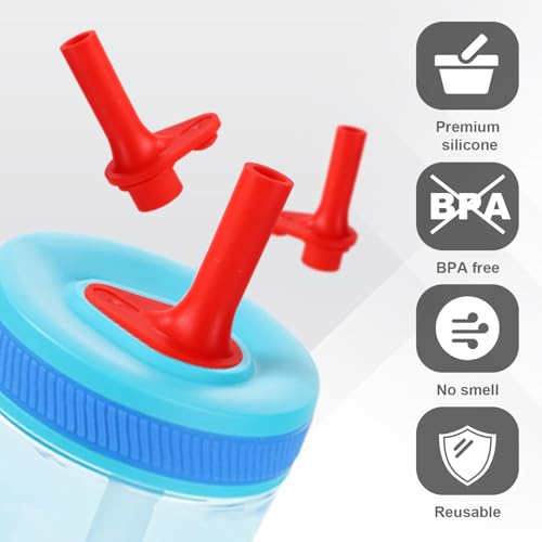 4 piezas válvula mordedura silicona para taza reusable miniatura 4