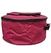 Tambourine Bag/Snare Drum Bag/Drum Bag with Shoulder Strap/Tambourine Storage Case/Percussion Instruments Accessories (red)