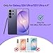NEWDERY for Samsung Galaxy S26 Ultra/S25 Ultra Battery Case,9500mAh Qi Wireless Charging Supported,Portable Protective Charger Case with Extended Battery Pack for Galaxy S26 Ultra&S25 Ultra 6.9