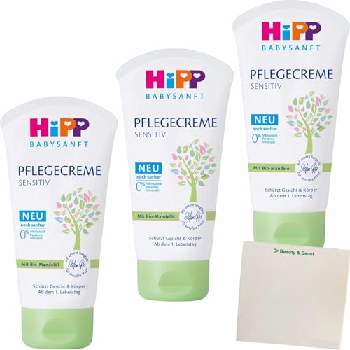 usy Bundle für Hipp Babysanft Pflegecreme mit Mandelöl 3er Pack (3x75ml) + usy Block usy Bundle für Hipp Babysanft Pflegecreme mit Mandelöl 3er Pack (3x75ml) + usy Block