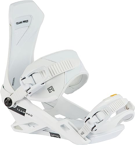 TEAM PRO '24 All Mountain Freestyle Profi Bindung Snowboardbindung, PRO WHITE, M