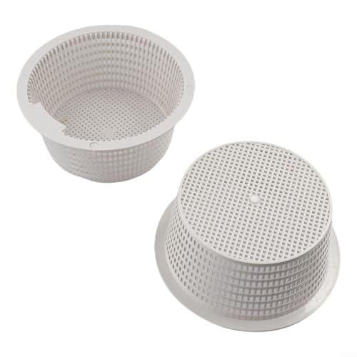babominimer Cesta de filtro de skimmer de piscina P06436 para piscinas de pared de acero de 16 x 12 x 7 cm, compatible con los modelos 56369 56384 56566 56574 56586, trampa de desechos de goma blanca
