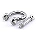 4 Pcs Stainless Steel Anchor Shackle 1/4