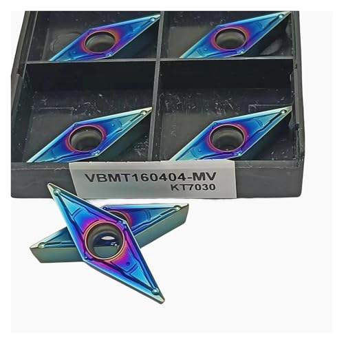 VBMT160408-MV KT7030 plaquettes de tournage en carbure pour acier lot de 10