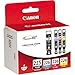 Canon PGI225/CLI226 Genuine Color Multi Pack, Compatible with iP4820, MG5220, MG5120, MG6120, MG8120, MX882, iX6520, iP4920, MG5320, MG6220, MG8220, and MX892 Printers