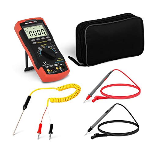 Steinberg Systems SBS-DM-1000TR Multimeter Digital Multimeter Profi Multimeter Temperaturmessung 6.000 Counts hFE-Transitortest NCV Temperaturmessung TrueRMS Balkendiagramm
