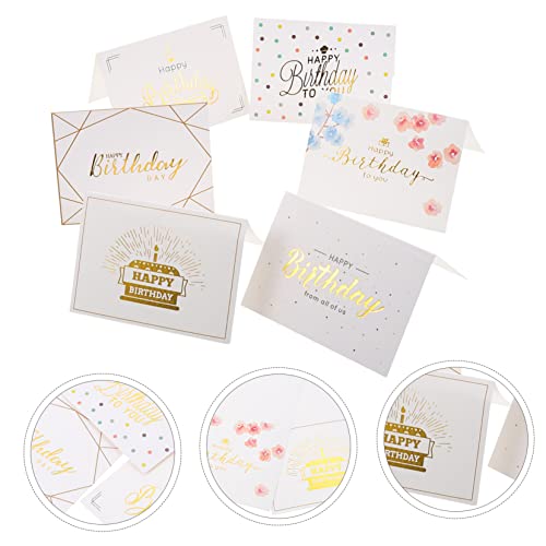 EXCEART 300 Pçs Cartão De Aniversário Cartões De Convite De Aniversário Cartões De Agradecimento De