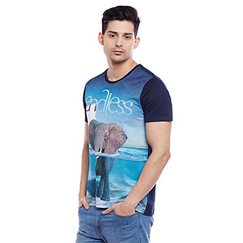 Image of wear your mind Men's Printed Regular fit T-Shirt