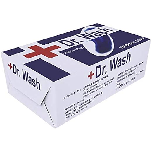 Wellcare Dr.Wash Detergent Bar Soap 200g