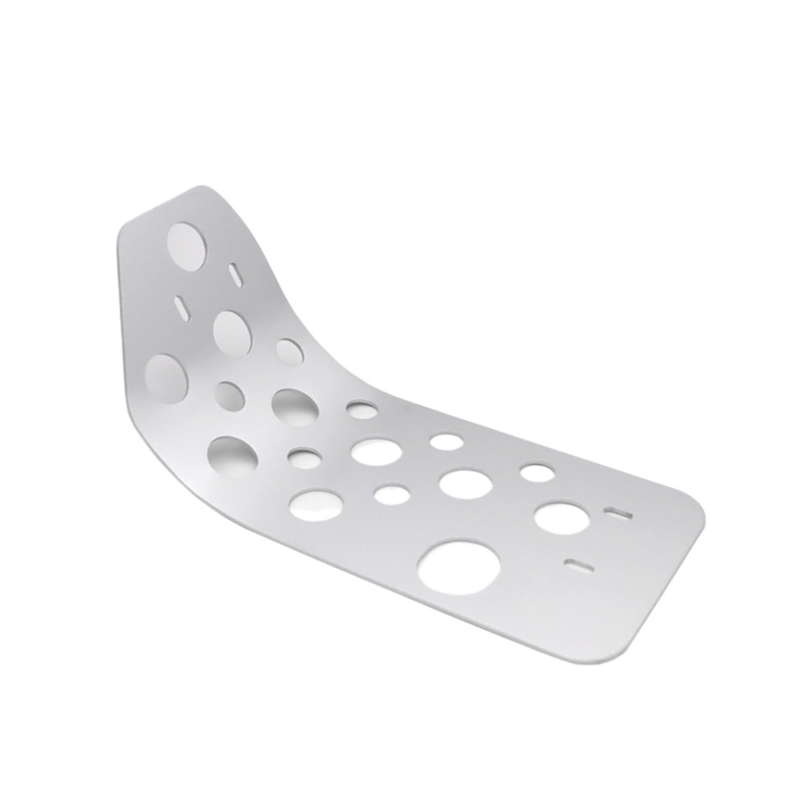 Compatibile con CL300 CL250 CL 300 250 Moto Piastra paramotore inferiore Motore in lega di alluminio Protezione del telaio della copertura pancia(Silver)