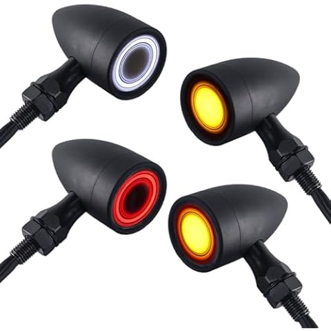 BOSYCY LED Motorcycle Turn Signals Cover
