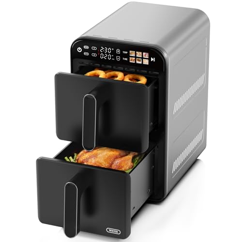 WETIE 12QT Dual Basket Air Fryer