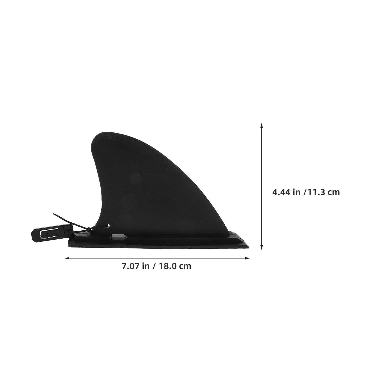 Alipis 4 Pièces Ailerons Amovibles Paddleboard Stabilisateurs de Direction pour Kayak Canoë et Planche Gonflable Améliorent Équilibre et Contrôle en Eau Courante