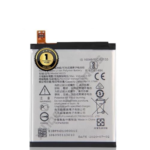 Image of HE321 Battery for Nokia 5 TA-1053 / TA-1044 / TA-1027 / TA-1024 Battery with 1 Year Warranty** (C189)