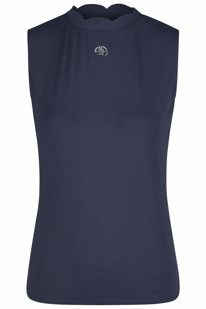 Pikeur Damen Top Seamless Turniershirt Graphite Blue Athleisure FS25