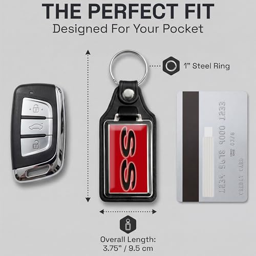 Image of Brotherhood Car Key Chain for Camaro - Classic Models Keychain for Men and Women Gift Key Ring - -