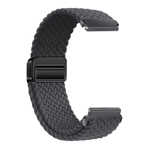 Image of ACM Watch Strap Woven Braided Magnetic 22mm compatible with Fastrack Xtreme Pro Smartwatch Adjustable Belt Band