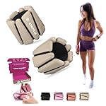 AMOYOU Wrist & Ankle Weights for Women – 2 lb Ankle Weights (Set of 2, 1 lb Each) | Arm Weights for Women | Leg Weights for Walking, Yoga, Cardio & Strength Training