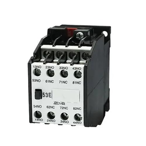 Contacteur CA 4 pôles JZC153 avec bobine 380V et relais de protection contre les surcharges thermiques
