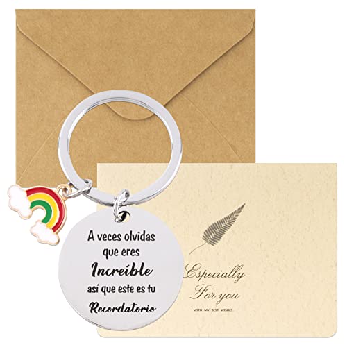 GEBETTER Spagnolo 1*Portachiavi Regalo Amica