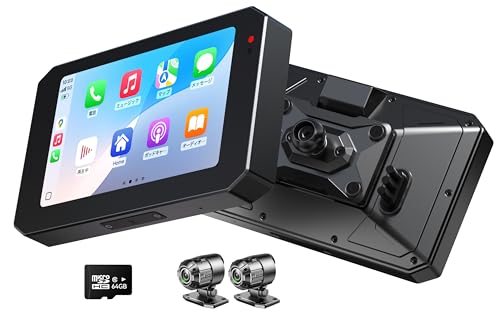 Amazon.co.jp: YolanAuto MT5 Motorcycle Dash Cam, Bike Navigation