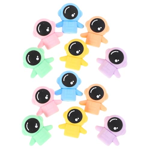 ibasenice 12 Piezas Mini Astronautas para Lúdicos para Útiles Escolares de Fiesta y Recompensas el Aula