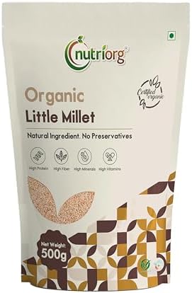 Nutriorg Organic Little Millet 500G