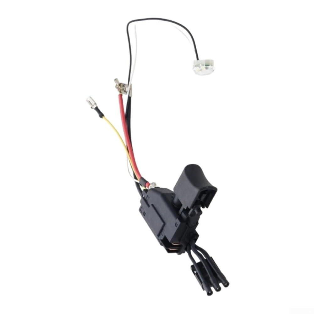 Switch Replacement for XPH10Z XFD10Z DDF482 Cordless Drill 650753-7 632F27-4 Black Plastic OEM Style Robust Trigger Control Power Tools Accessory