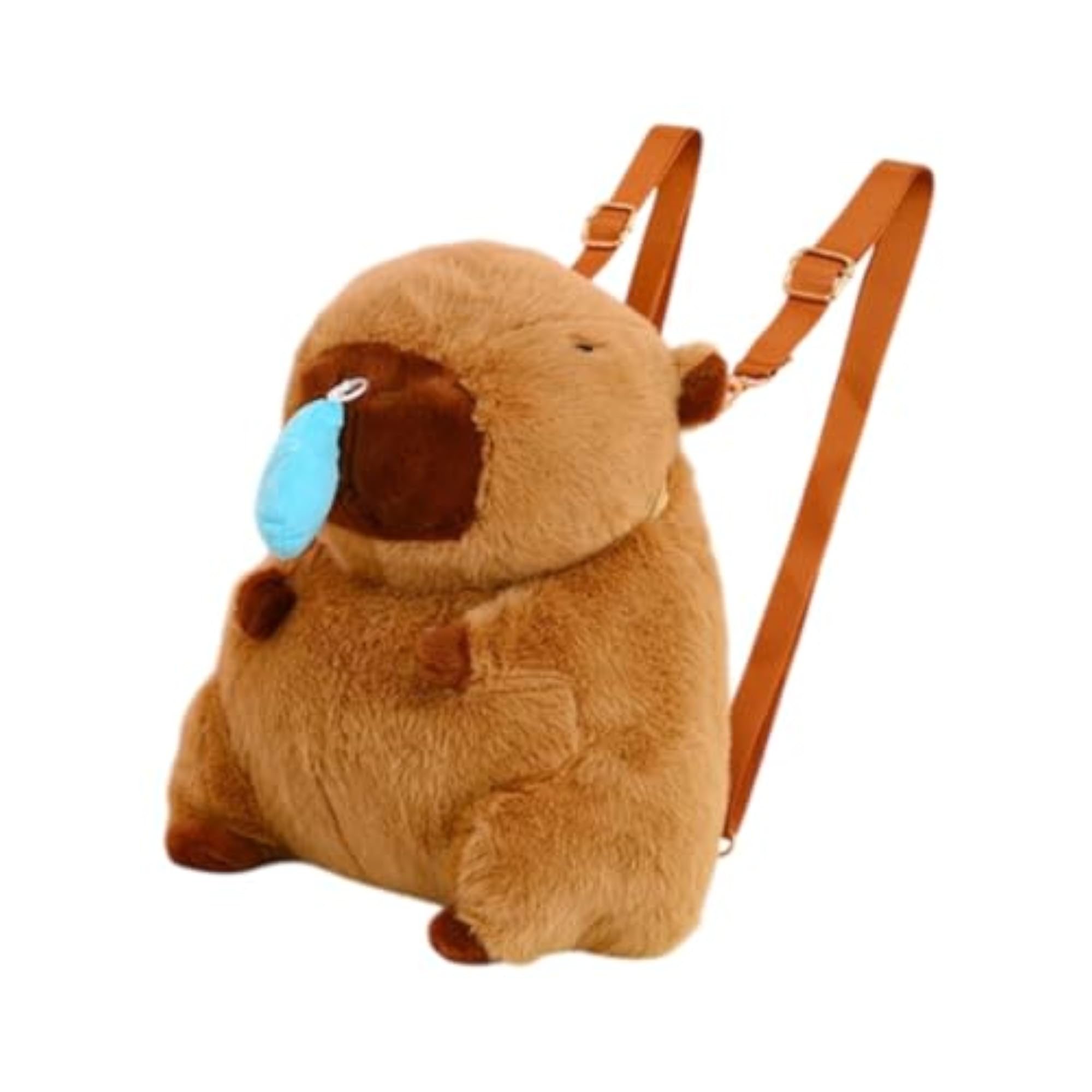 Plush Capybara Stuffed Animal Backpack for Men