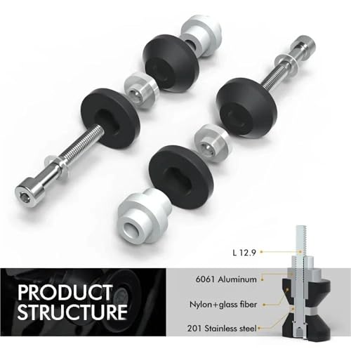Soportes de basculante de 8 mm para elevar tu chasis Triumph con seguridad 4