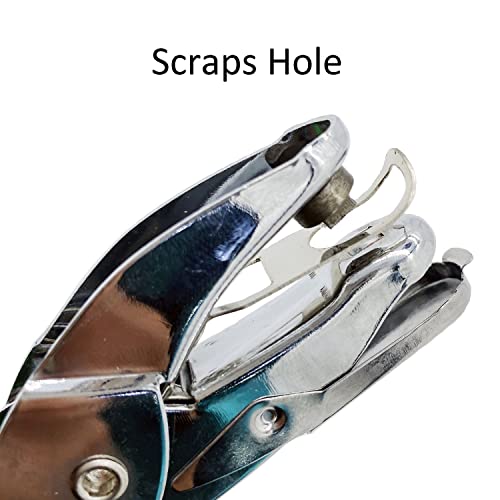 Miao Jin 2Pcs 1/4" Triangle And 1/6" Square Handheld Metal Hole Punch For Diy Craft Paper Scrapbook Puncher Small Shaped Hand Tool With Grip (Triangle And Square) #TOP3