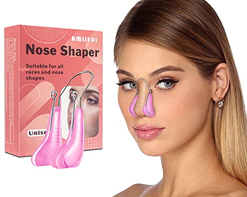 Pince de levage pour nez AMIJEAL en silicone souple pour redresser le nez sans douleur