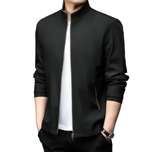 Chaqueta medieval de hombre con diseño entallado y cuello alto fino