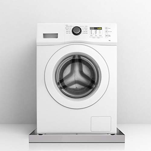 28" X 30" X 2.5" Heavy Duty 304 Stainless Steel Washer Machine Drip Drain Pan Floor Tray With Anti-Slip Bottom Pad, No Hole #TOP4