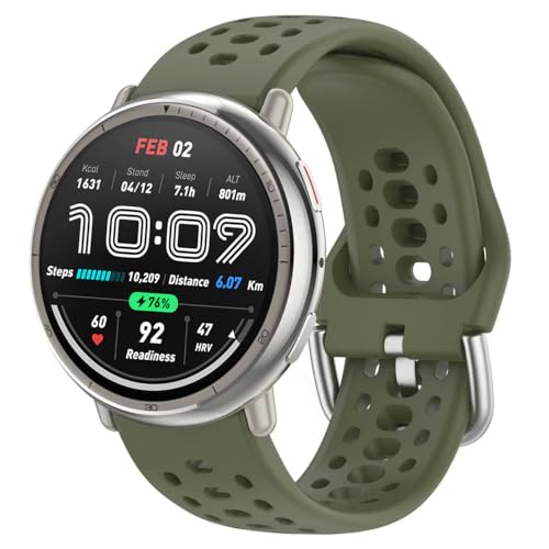 ViCRiOR rvoh Amazfit Active 2/ ActiveA20mm\tgVRʋCpXgbv Amazfit GTS 4/4 Mini / 3 / 3e/ 2 Mini / 2e / 2 fB[X Y, VR[, 