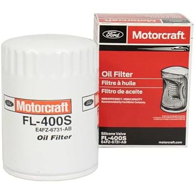 Motorcraft Engine Oil Filter - FL-400-S (OE Replacement for Select Models and Years of Ford, Lincoln, Mercury Vehicles)
